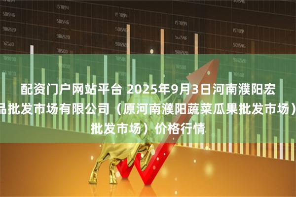 配资门户网站平台 2025年9月3日河南濮阳宏进农副产品批发市场有限公司（原河南濮阳蔬菜瓜果批发市场）价格行情
